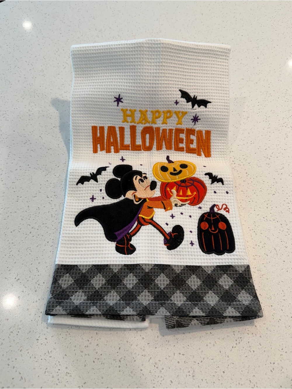 Disney Mickey Mouse Halloween Kitchen Towel